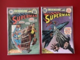 2 Issues Superman Comic #282 & #283 DC Comics Bronze Age Comics