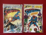 2 Issues Superman Comic #299 & #301 DC Comics Bronze Age Comics