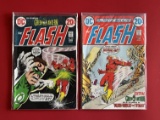 2 Issues Flash Comic #221 & #222 DC Comics Bronze Age Comics
