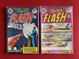 2 Issues Flash Comic #223 & #224 DC Comics Bronze Age Comics