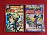 2 Issues The Brave and the Bold Comic #117 & #118 DC Comic Bronze Age Comics
