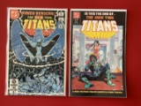 2 Issues The New Teen Titans Comic #19 & #31 DC Comics