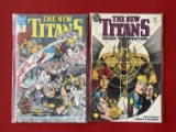 2 Issues The New Teen Titans Comic #57 & #58 DC Comics