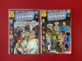 2 Issues Justice League of America Comic #86 & #88 DC Comics Bronze Age