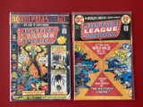 2 Issues Justice League of America Comic #108 & #112 DC Comics Bronze Age