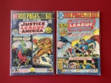 2 Issues Justice League of America Comic #114 & #115 DC Comics Bronze Age