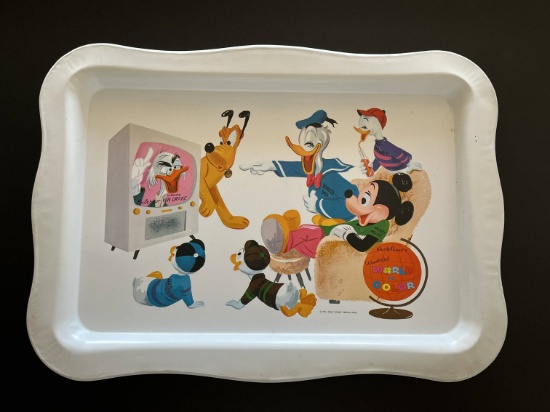 1961 Walt Disney Character Serving Tray