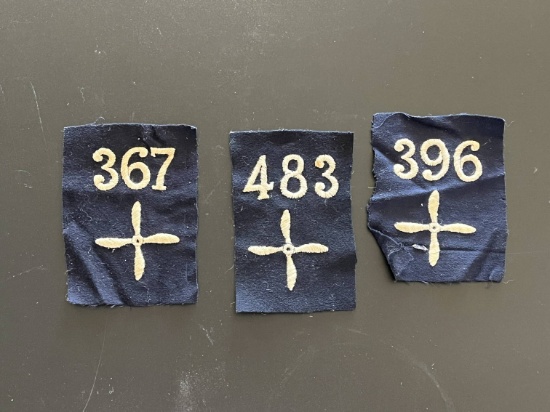 WWI US Army Air Service Mechanic's Patches
