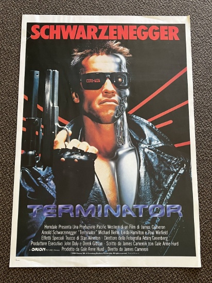 Terminator Rare German Import Print