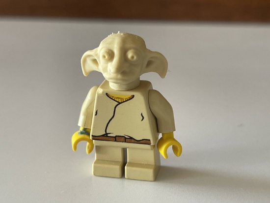 Dobby Lego Minifigure With Original Mold Head Harry Potter Figure