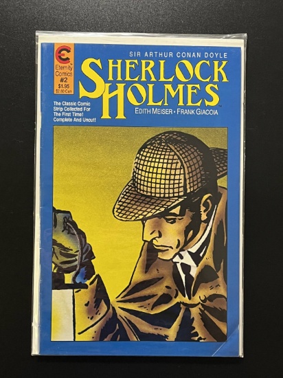 Sherlock Holmes Comic #2 Eternity Comics Classic Comic Strip Complete and Uncut Sir Arthur Conan Doy