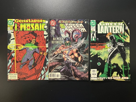 3 Green Lantern Comics DC Comics #11, #85 and Mosaic #11