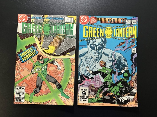 2 Bronze Age Green Lantern Comics #170 and #174 DC Comics a 60 Cent and 75 Cent Comic
