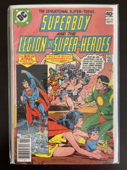 Superboy Comic #255 DC 1979 Bronze Age Legion of Super-Heroes