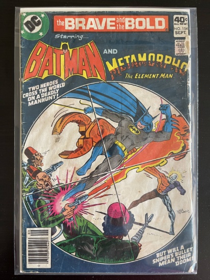 the Brave and the Bold Comic #154 DC 1979 Bronze Age Batman and Metamorpho