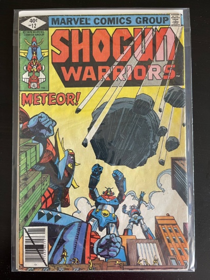 Shogun Wariors Comic #12 Marvel 1980 Bronze Age