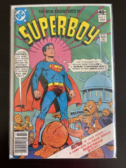 The New Adventures of Superboy Comic #7 DC 1980 Bronze Age
