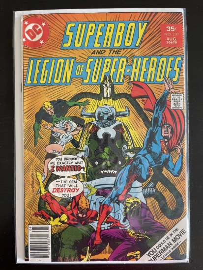Superboy Comic #230 DC 1977 Bronze Age Legion of Super-Heroes