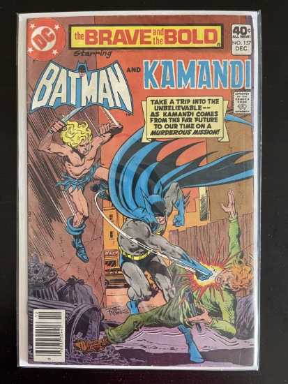 the Brave and the Bold Comic #157 DC 1979 Bronze Age Batman and Kamandi
