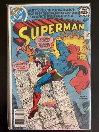 Superman Comic #335 DC 1979 Bronze Age