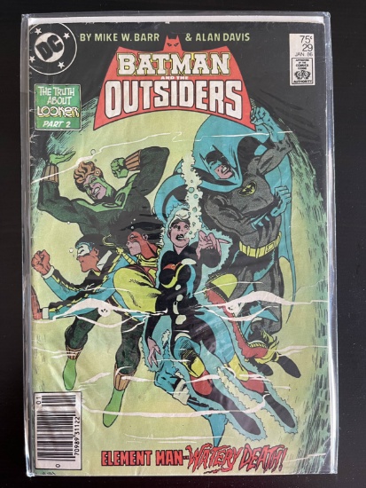 Batman and the Outsiders Comic #29 DC 1986