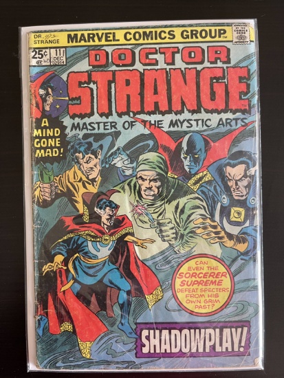 Doctor Strange Comic #11 Marvel 1975 Bronze Age 25 Cents
