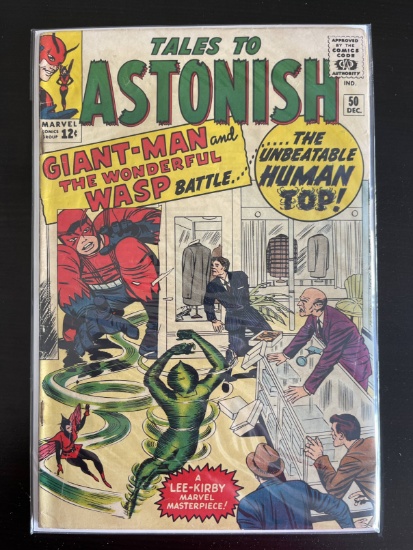 Tales to Astonish Comic #50 Marvel 1963 Silver Age Giant-Man and the Wonderful Wasp Key 3rd Appearan