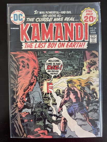 Kamandi The Last Boy on Earth Comic #24 DC 1974 Bronze Age