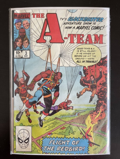 A-Team Comic #3 Marvel 1984 Bronze Age TV Show Comic Mr T
