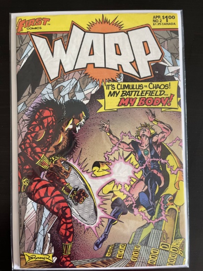 Warp Comic #2 First 1983 Bronze Age