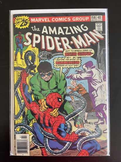 The Amazing Spider-Man Comic #158 Marvel 1976 Bronze Age