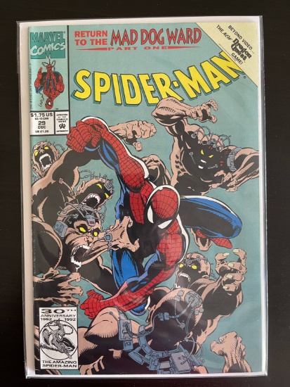 Spider-Man Comic #29 Marvel 1992