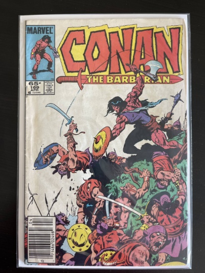 Conan the Barbarian Comic #169 Marvel 1985 Bronze Age