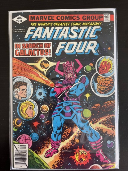 Fantastic Four Comic #210 Marvel 1979 Bronze Age