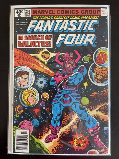 Fantastic Four Comic #210 Marvel 1979 Bronze Age
