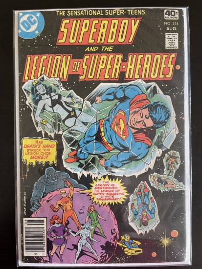 Superboy Comic #254 DC 1979 Bronze Age Legion of Super-Heroes