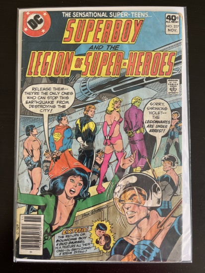 Superboy Comic #257 DC 1979 Bronze Age Legion of Super-Heroes