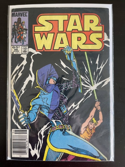 Star Wars Comic #96 Marvel 1985 Bronze Age 65 Cents Luke Skywalker