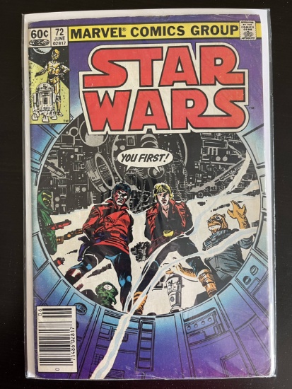 Star Wars Comic #72 Marvel 1983 Bronze Age 60 Cents Chewbacca R2-D2