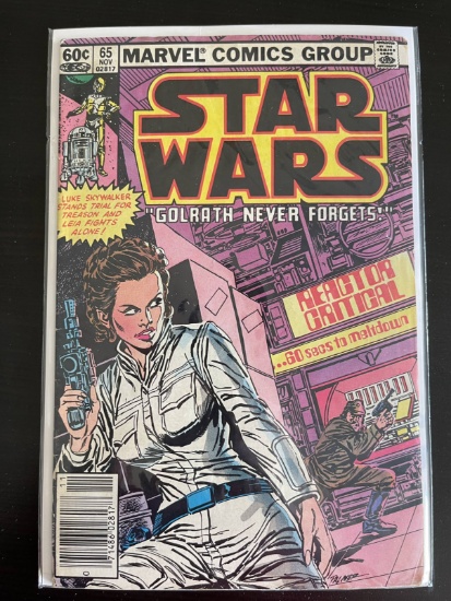 Star Wars Comic #65 Marvel 1982 Bronze Age 60 Cents Luke Skywalker Leia
