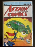 Action Comics #1 DC 2017 Key Reprint Loot Crate COA 68 pages in its entirety