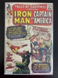 Tales of Suspense Comic #61 Marvel 1965 Silver Age Iron Man and Captain America