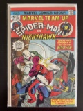 Marvel Team-Up #33 Spider-man and Nighthawk 1975 Bronze Age 25 Cents