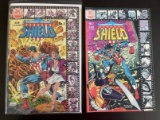 Lancelot Strong THE SHIELD Comics #1-2 Red Circle Comics Reintroduction of CLassic Character 1983 Br