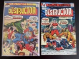The Destructor Comics #2-3 Atlas Comics 1975 Bronze Age Martin Goodman