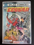 The Cougar Comics #1 Atlas Comics 1975 Bronze Age Key 1st appearance of The Cougar, a stuntman turne