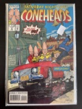 Saturday Night Lives CONEHEADS Comic #2 Marvel 1994 Dan Ackroyd Jane Curtain