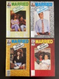 4 Issues of Married With Children Comics #4-7 Now Comics 1990 Copper Age Comics Cast Covers