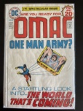 OMAC Comic #1 DC 1974 Bronze Age Key 1st Appearance and Origin of OMAC, One Man Army Corps, controll