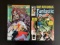 2 Fantastic Four Comic Annuals #20 & #23 Marvel 1987-1990 Giant Sized Days of Future Present